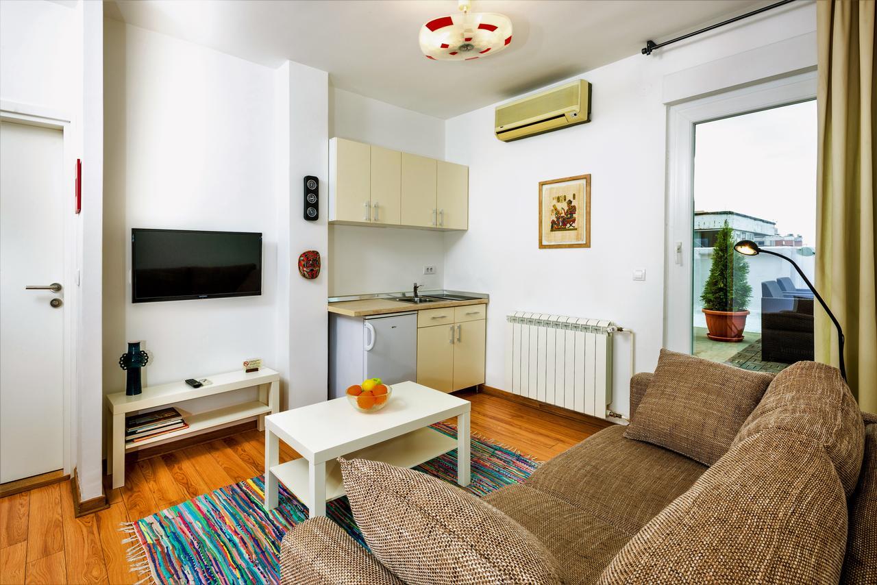 Arena Penthouse Apartments Белград Экстерьер фото